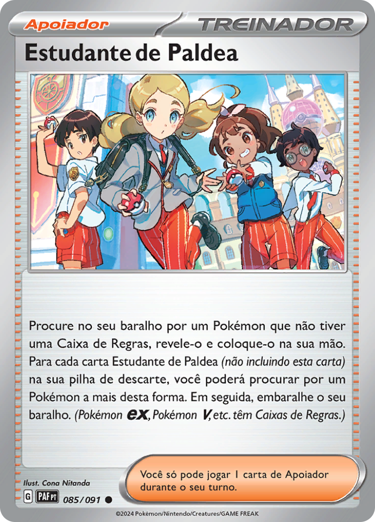 Estudante de Paldea - Pokémon TCG - MoxLand