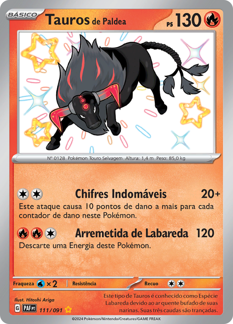 Tauros de Paldea - Pokémon TCG - MoxLand