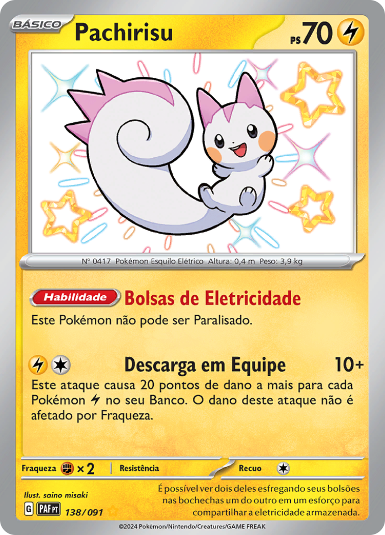 Pachirisu - Pokémon TCG - MoxLand