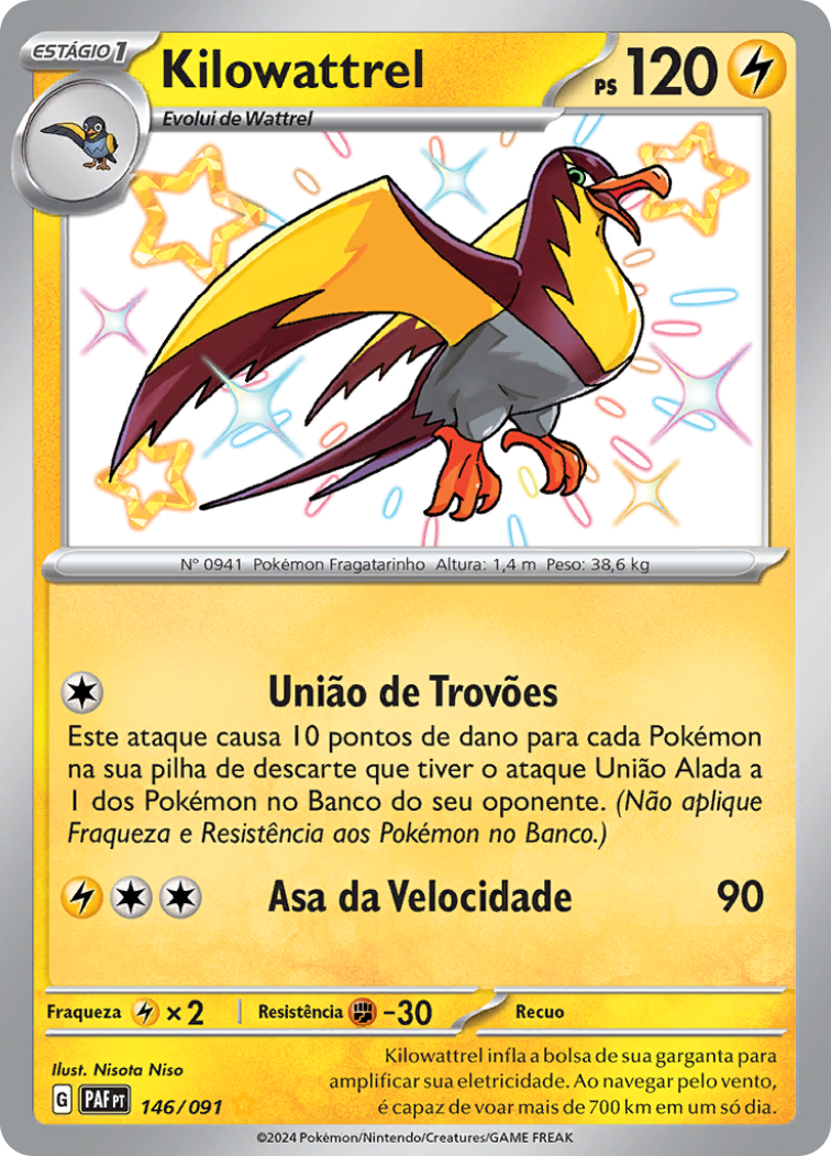 Kilowattrel - Pokémon TCG - MoxLand