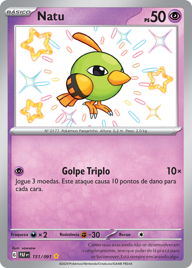 Natu - Pokémon TCG - MoxLand