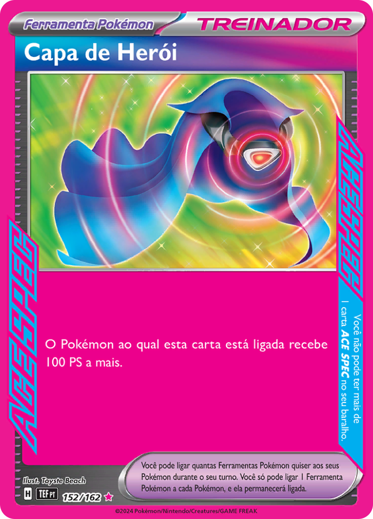Capa de Herói / Hero's Cape - Pokémon TCG - MoxLand