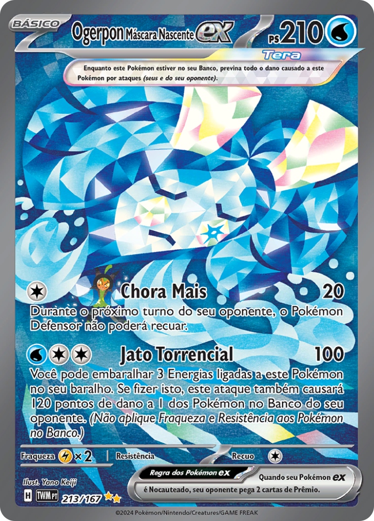 Ogerpon Máscara Nascente ex - Pokémon TCG - MoxLand