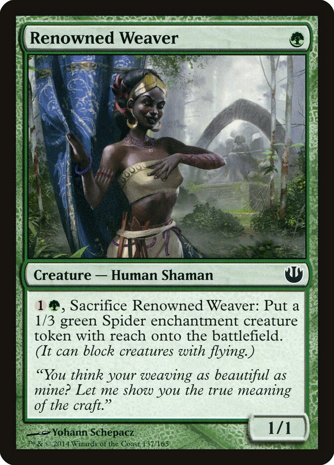 Tecedora Renomada / Renowned Weaver - Magic: The Gathering - MoxLand
