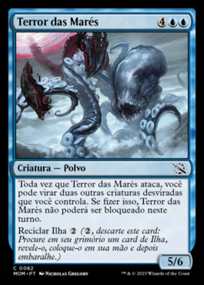 Terror das Marés / Tidal Terror - Magic: The Gathering - MoxLand