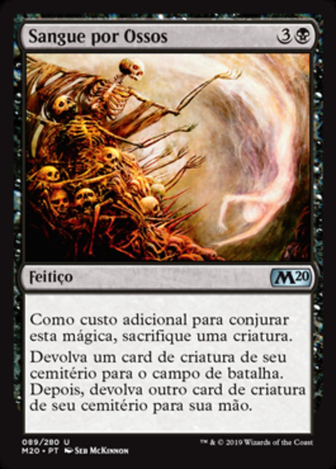 Sangue por Ossos / Blood for Bones - Magic: The Gathering - MoxLand