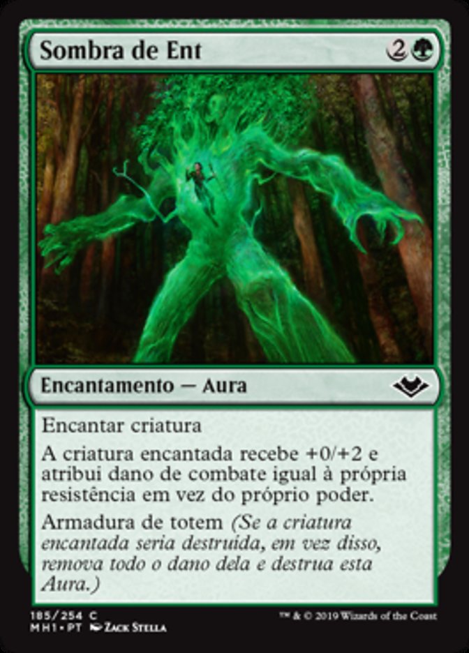 Sombra de Ent / Treefolk Umbra - Magic: The Gathering - MoxLand