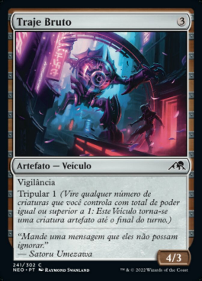 Traje Bruto / Brute Suit - Magic: The Gathering - MoxLand
