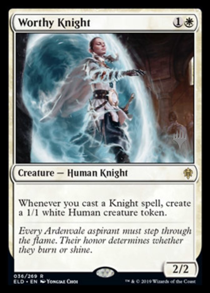 Cavaleira Digna / Worthy Knight - Magic: The Gathering - MoxLand
