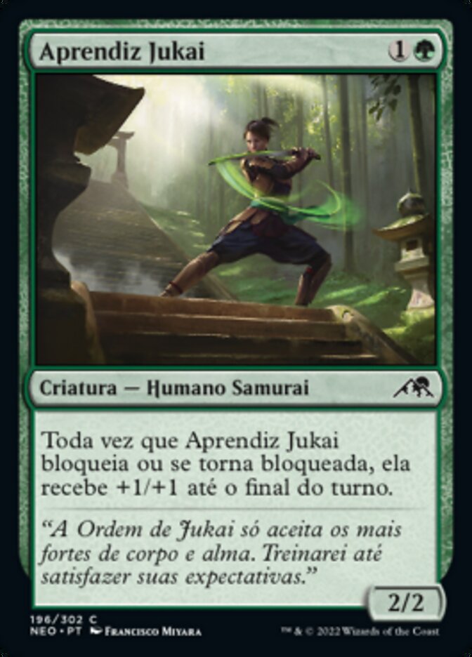 Aprendiz Jukai / Jukai Trainee - Magic: The Gathering - MoxLand