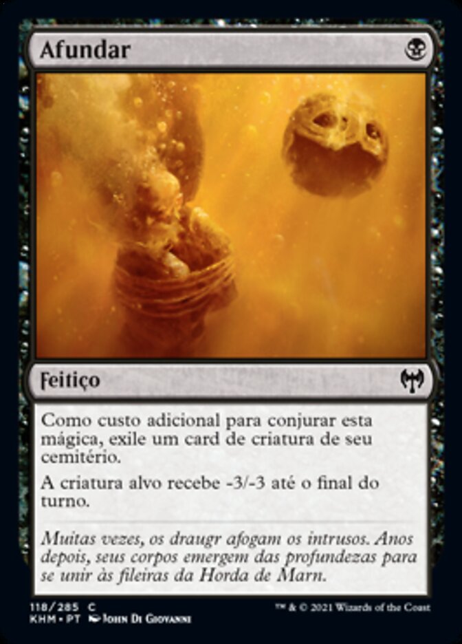 Afundar / Weigh Down - Magic: The Gathering - MoxLand