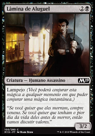 Lâmina de Aluguel / Hired Blade - Magic: The Gathering - MoxLand