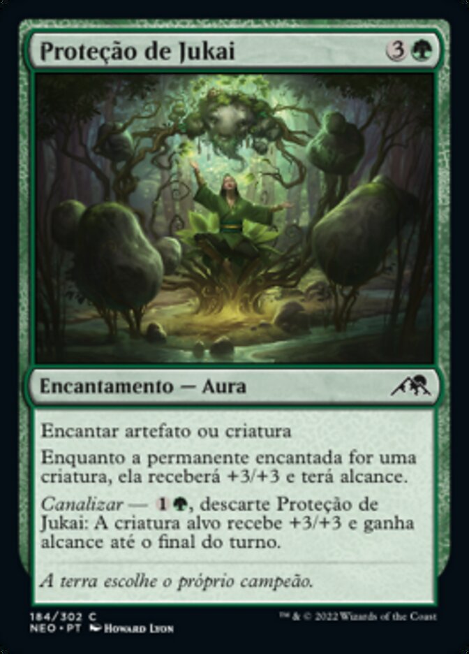 Proteção de Jukai / Favor of Jukai - Magic: The Gathering - MoxLand