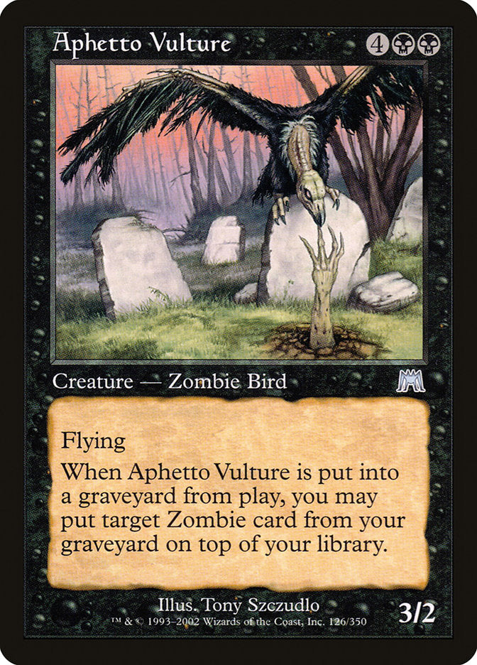 Abutre de Aphetto / Aphetto Vulture - Magic: The Gathering - MoxLand