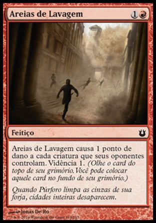 Areias de Lavagem / Scouring Sands - Magic: The Gathering - MoxLand