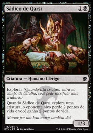 Sádico de Qarsi / Qarsi Sadist - Magic: The Gathering - MoxLand