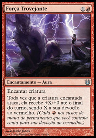 Força Trovejante / Thunderous Might - Magic: The Gathering - MoxLand