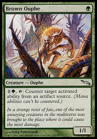 Trasgo Marrom / Brown Ouphe - Magic: The Gathering - MoxLand