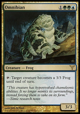 Omníbio / Omnibian - Magic: The Gathering - MoxLand