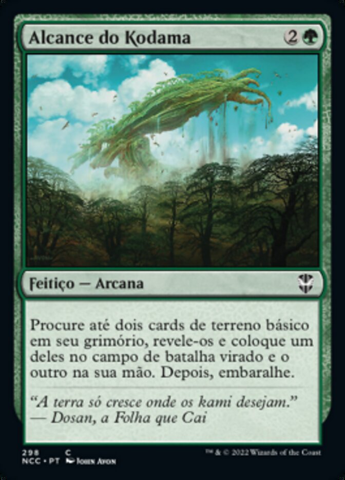 Alcance do Kodama / Kodama's Reach - Magic: The Gathering - MoxLand