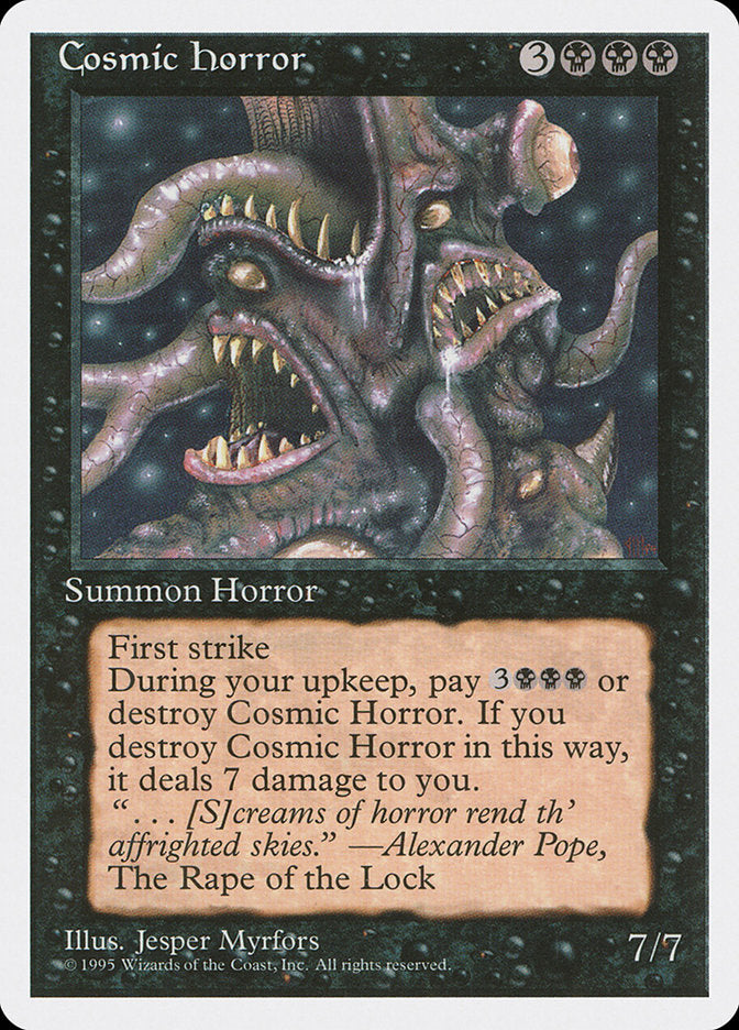 Horror Cósmico / Cosmic Horror - Magic: The Gathering - MoxLand