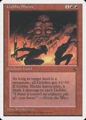 Goblin Shrine / Goblin Shrine - Magic: The Gathering - MoxLand