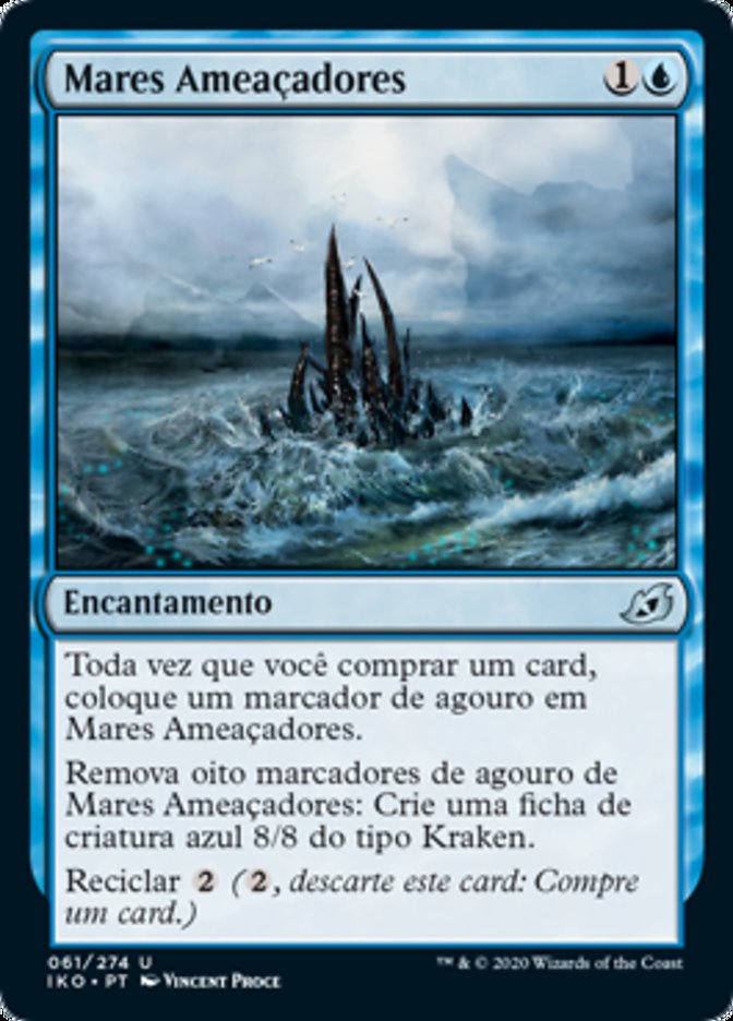 Mares Ameaçadores / Ominous Seas - Magic: The Gathering - MoxLand
