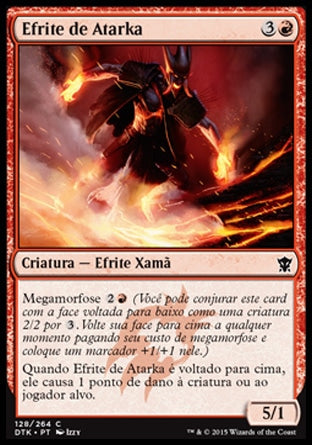 Efrite de Atarka / Atarka Efreet - Magic: The Gathering - MoxLand