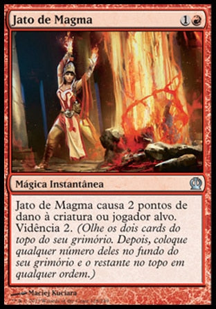 Jato de Magma / Magma Jet - Magic: The Gathering - MoxLand
