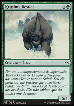 Krushok Bestial / Feral Krushok - Magic: The Gathering - MoxLand
