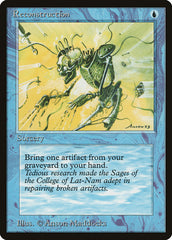 Reconstruction / Reconstruction - Magic: The Gathering - MoxLand