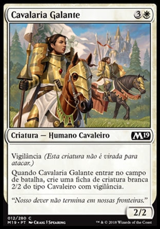 Cavalaria Galante / Gallant Cavalry - Magic: The Gathering - MoxLand
