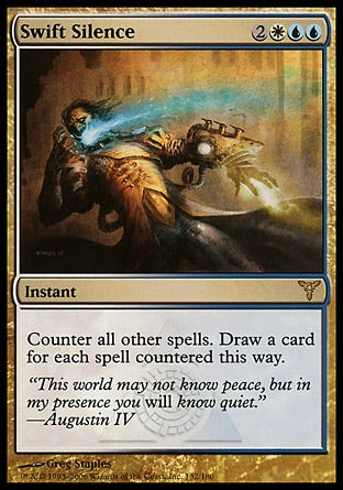 Silêncio Imediato / Swift Silence - Magic: The Gathering - MoxLand