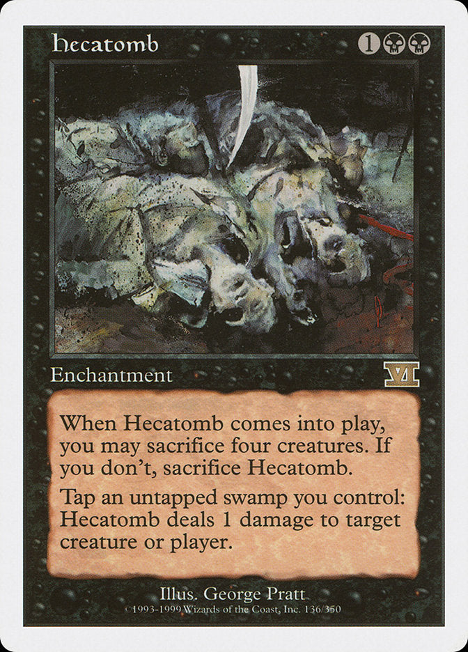 Hecatombe / Hecatomb - Magic: The Gathering - MoxLand