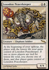 Loxodonte Guardião da Paz / Loxodon Peacekeeper - Magic: The Gathering - MoxLand