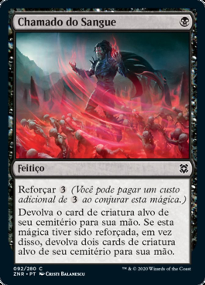 Chamado do Sangue / Blood Beckoning - Magic: The Gathering - MoxLand