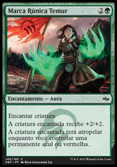 Marca Rúnica Temur / Temur Runemark - Magic: The Gathering - MoxLand