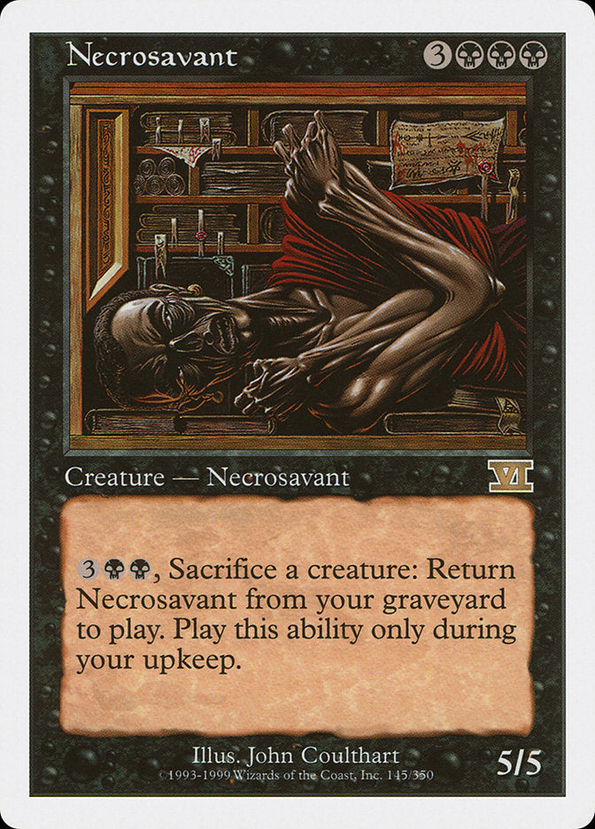 Necrossábio / Necrosavant - Magic: The Gathering - MoxLand