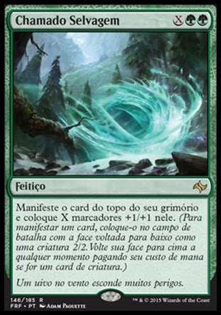 Chamado Selvagem / Wildcall - Magic: The Gathering - MoxLand