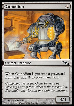 Catódio / Cathodion - Magic: The Gathering - MoxLand