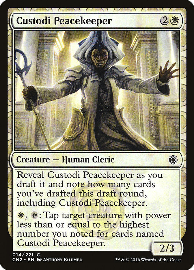 Custodi Peacekeeper - Magic: The Gathering - MoxLand