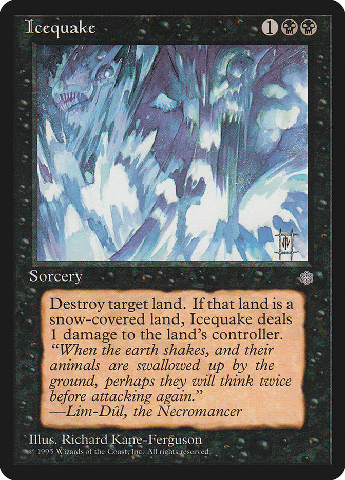 Sismo Glacial / Icequake - Magic: The Gathering - MoxLand