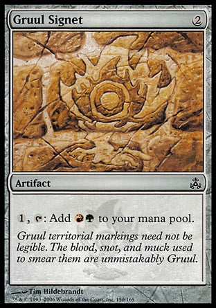 Sinete Gruul / Gruul Signet - Magic: The Gathering - MoxLand
