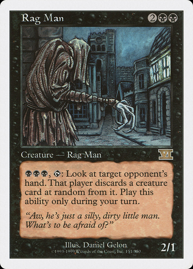 Trapeiro / Rag Man - Magic: The Gathering - MoxLand