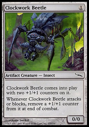Besouro Mecânico / Clockwork Beetle - Magic: The Gathering - MoxLand