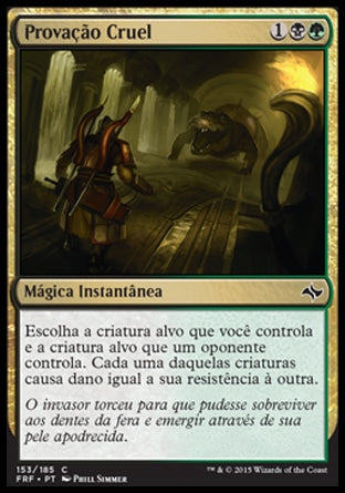 Provação Cruel / Grim Contest - Magic: The Gathering - MoxLand