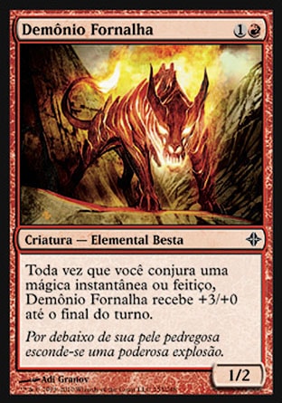 Demônio Fornalha / Kiln Fiend - Magic: The Gathering - MoxLand