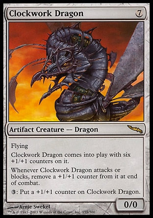 Dragão Mecânico / Clockwork Dragon - Magic: The Gathering - MoxLand