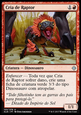 Cria de Raptor / Raptor Hatchling - Magic: The Gathering - MoxLand