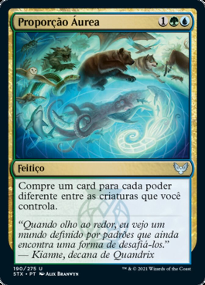 Proporção Áurea / Golden Ratio - Magic: The Gathering - MoxLand